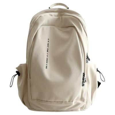 百搭大容量休闲双肩包书包男女