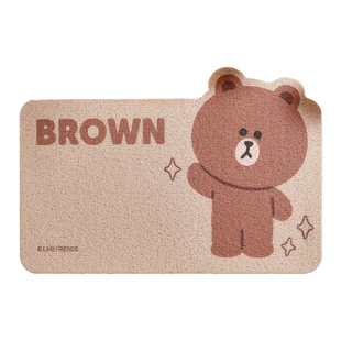 入户门地垫耐脏防滑丝圈地毯家用2025新款进门口玄关地垫脚踏垫子