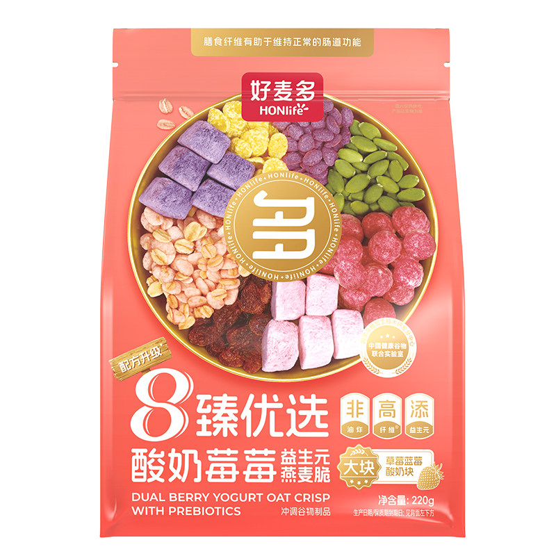 好麦多水果坚果麦片燕麦脆