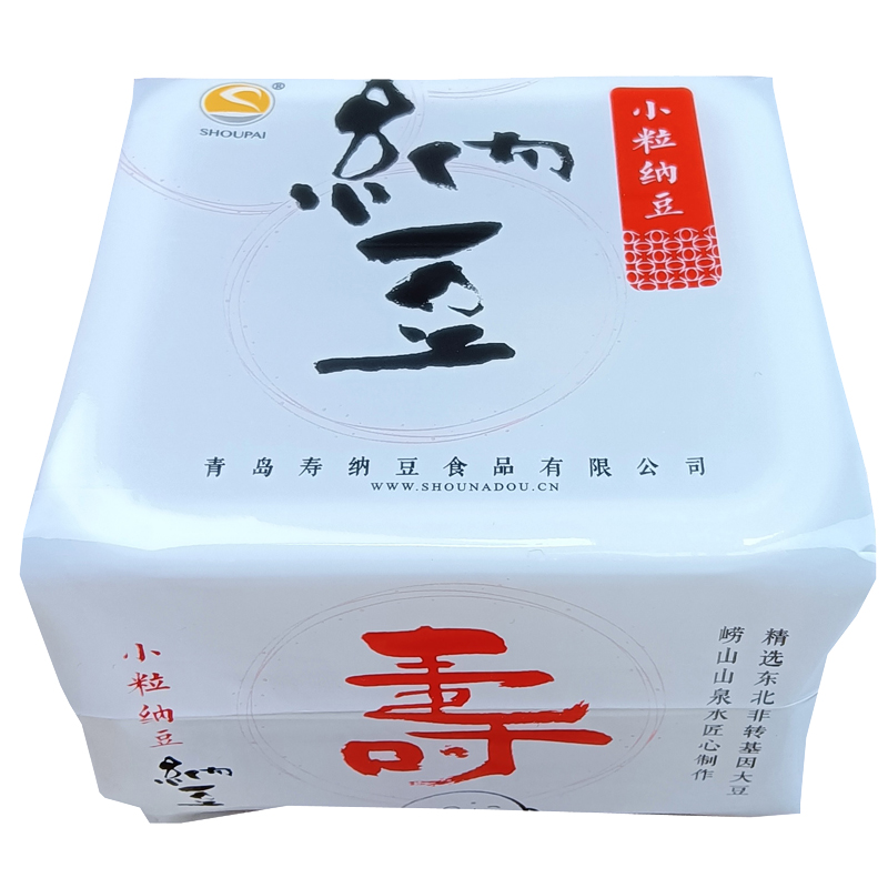 國產納豆18盒青島御山海和壽牌正品那豆發(fā)酵食品腸道健康即食鈉豆