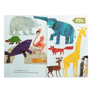 新版 拼拼凑凑的变色龙(精) 精装硬壳 0-3-4-6周岁儿童绘本 幼儿故事书 宝宝启蒙绘本图画书 幼儿园绘本 早教书 儿童睡前读物信谊