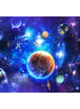 星空壁画墙布米兰壁画