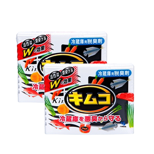 【小林制药】冰箱用去味剂常规装冷藏室用冰箱除味剂活性炭2盒装