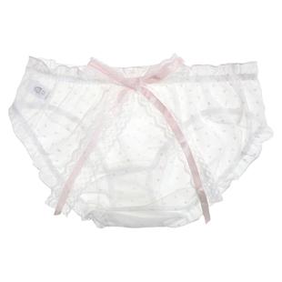 蝴蝶结~柔软蕾丝纯欲少女内裤性感透视高颜值纯棉裆甜美三角裤