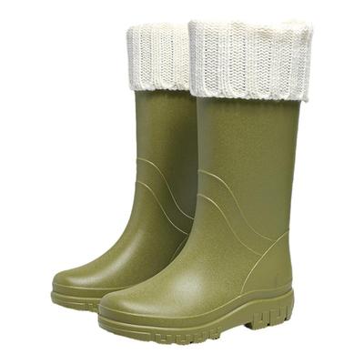 雨鞋女款洋气防滑防水加绒套鞋