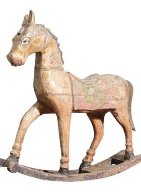 印度木马动物摆件装饰客厅