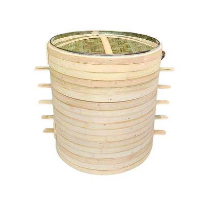 商用竹蒸笼馒头竹制小蒸笼屉笼屉