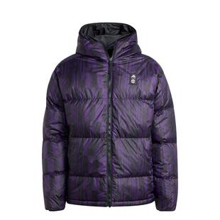 Adidas阿迪达斯2025冬男双面穿曼联防风保暖运动夹克羽绒服JN2890