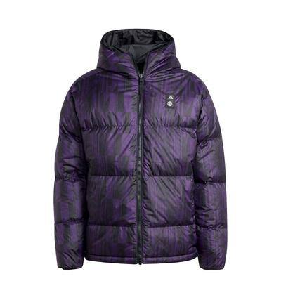 Adidas阿迪达斯2025冬男双面穿曼联防风保暖运动夹克羽绒服JN2890