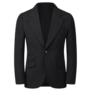 平圆方中通勤商务西装灰色男套装商务结婚西服男士正装正式婚礼