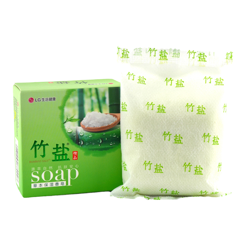 香皂竹盐保湿面部洗澡肥皂留香