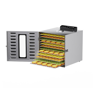 lecon/乐创 小型家用食品烘干机荔枝芒果烘箱 宠物零食自动风干机