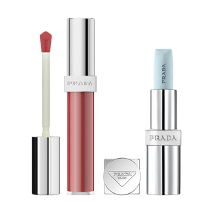 【顺丰速达】PRADA普拉达双支口红唇釉限定礼盒套装生日送女友
