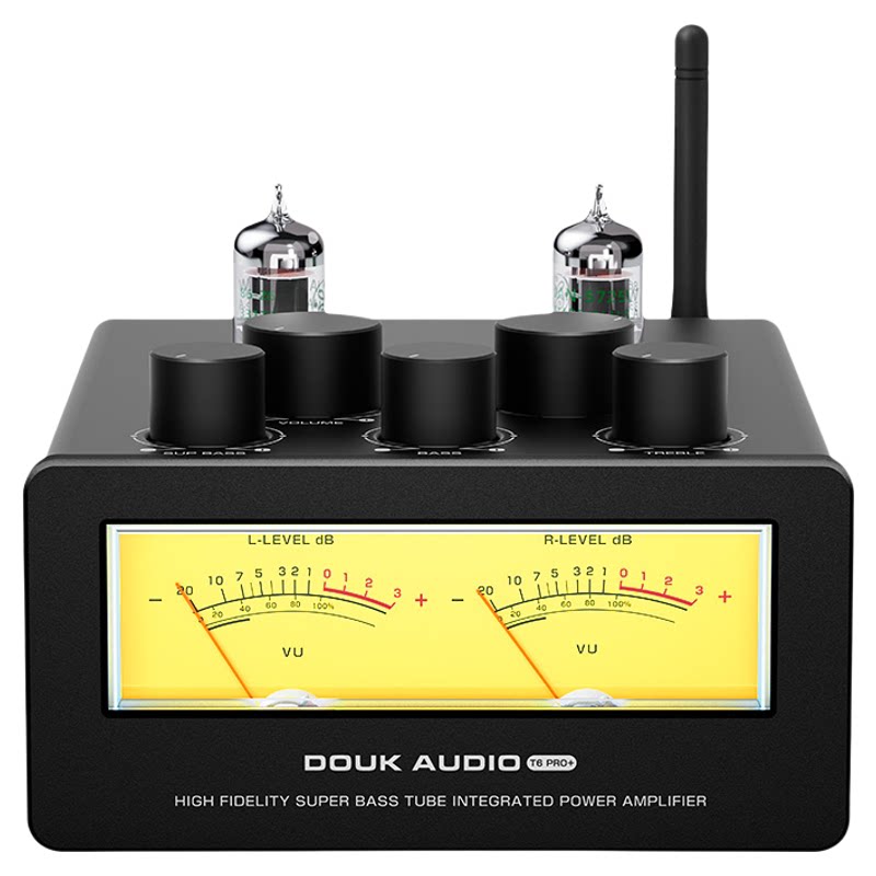DOUK AUDIO 多客 T6 PRO+ 电子管大功率蓝牙发烧级后级家用小胆机