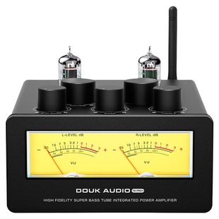 DOUK AUDIO T6 PRO+ 电子管大功率蓝牙5.1发烧级后级家用小胆机