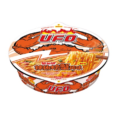 日清UFO飞碟炒面辣椒螃蟹风味