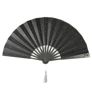 中式精钢国风古风扇子定制非遗防身太极纯金属空白不锈钢功夫折扇