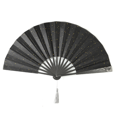 中式精钢国风古风扇子定制非遗防身太极纯金属空白不锈钢功夫折扇