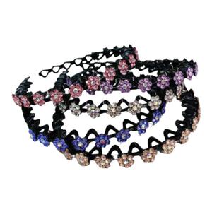 波浪发箍刘海固定头箍洗脸女发饰夏天发卡盘发神器夹子网红精致