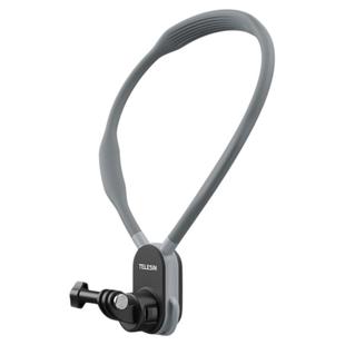 泰迅适配大疆Action6 快拆u型挂脖2.0运动相机胸前防抖挂脖支架第一人称视角拍摄穿戴固定设备djiAction6配件