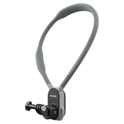 泰迅适配大疆Action6 快拆u型挂脖2.0运动相机胸前防抖挂脖支架第一人称视角拍摄穿戴固定设备djiAction6配件