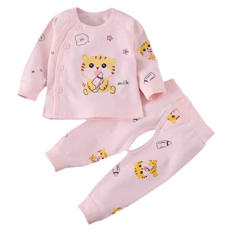 新生儿宝宝可调节纯棉衣服套装