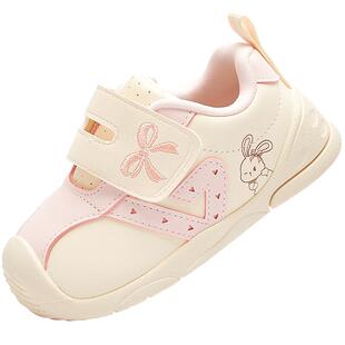 巴拉巴拉童鞋女宝宝学步鞋婴儿鞋女童蝴蝶结秋冬鞋子运动鞋透气潮