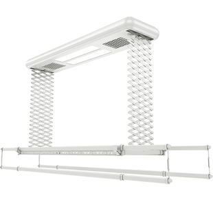 可定制电动晾衣架加长款超高自动loft复式升降智能家用阳台晾衣架