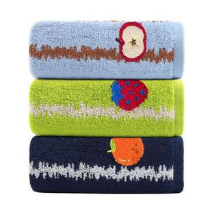 无印良品纯棉毛巾男士专用吸汗不发臭洗脸巾强力吸油全棉加厚家用