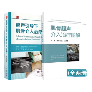 【全2册】超声引导下肌骨介入治疗+肌骨超声介入治疗图解 杰德拉.马兰加 编 适合超声科骨科疼痛科康复科风湿科中医骨科书籍