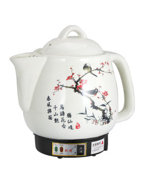 越进白陶瓷煎药壶插电煮药3l-20l