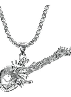 17CREW X GGT LAB 心脏全立体吊坠项链原创独立设计叠戴情侣