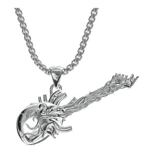 17CREW X GGT LAB 心脏全立体吊坠项链原创独立设计叠戴情侣