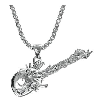 17CREW X GGT LAB 心脏全立体吊坠项链原创独立设计叠戴情侣