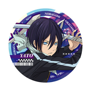 野良神同人吧唧谷子夜斗一岐日和雪音同人毘沙门天徽章马克杯周边