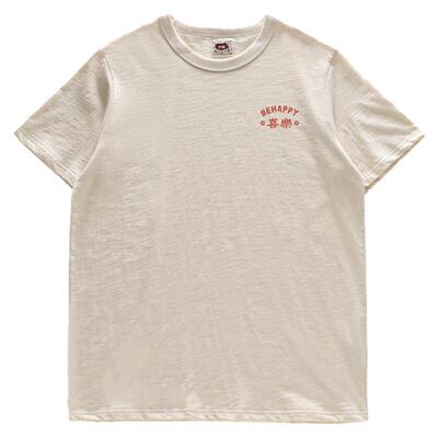 国潮中文平安喜乐80年代复古T恤