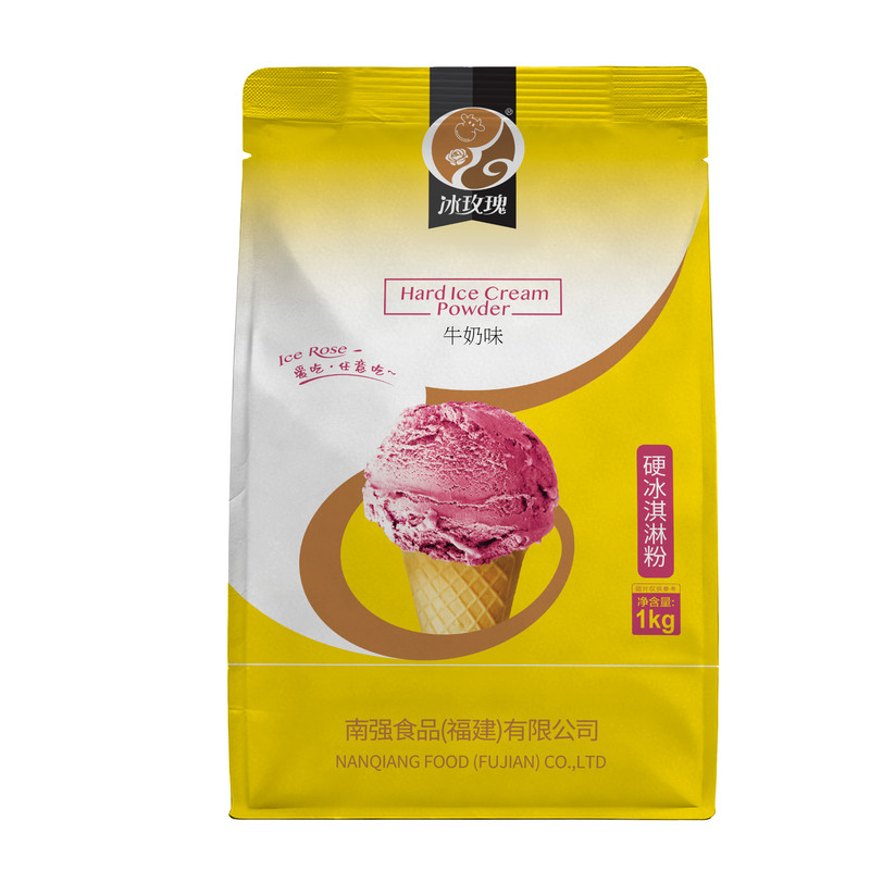 硬冰淇淋粉商用冰激凌粉挖球硬质压花家用自制手工雪糕粉冰玫瑰