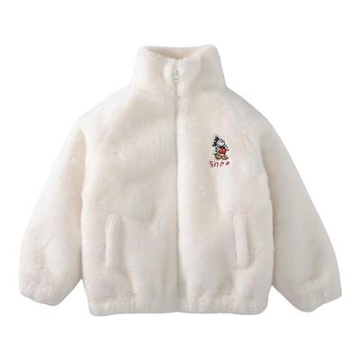 加绒加厚冬季立领欧雕毛毛衣外套