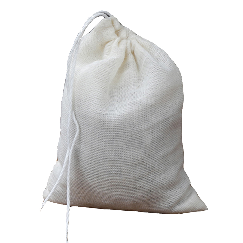 纯棉纱布袋煎药过滤袋隔渣袋大号调料包袋卤料袋煲汤袋小号泡茶袋