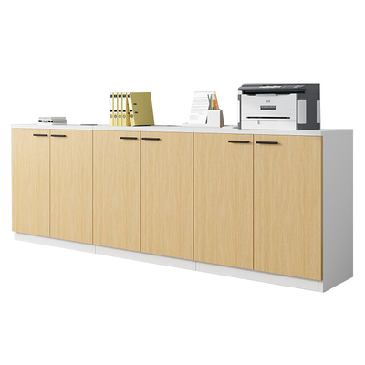 办公室柜子落地文件柜靠墙矮柜储物柜打印机底座置物柜茶水小边柜