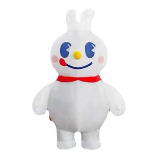 充气蜜雪冰城雪王气模吉祥物定制开业广告活动行走人偶卡通拱型门