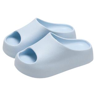 4.5cm加厚底凉拖鞋夏季简约柔软防撞夏天外穿舒适增高走路不累脚