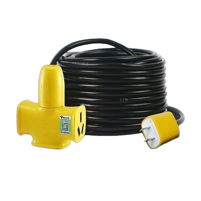 公牛防雨插座户外插板带线排插电动车充电延长线插排接线板无线