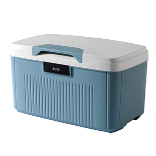 带锁收纳箱家用贵重物品上锁塑料箱子隐私储物柜密码箱首饰保管盒