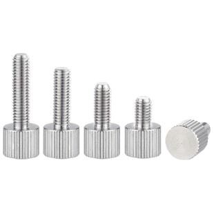 滚花手拧螺丝单头圆形直纹手扭螺丝装饰调节螺钉平头手扭螺栓M3M4