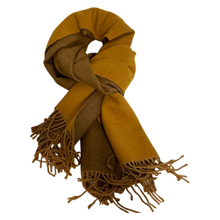 双面纯色长款围巾披肩两用女冬季保暖加厚男驼色情侣百搭韩版围脖