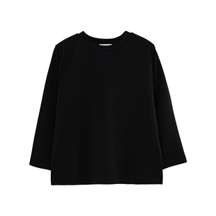 ILOVEJ童装秋季女童圆领基本款T恤儿童白色打底衫JWFTO91