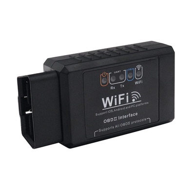 OBD2elm327黑色WIFI蓝牙检测仪