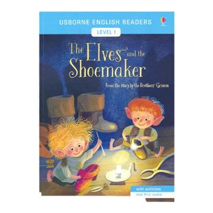 Usborne English Readers The Elves and the Shoemaker level 1 英语小读者1阶 精灵和鞋匠 儿童分级阅读读物6-8岁 英文原版进口