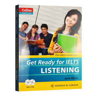 Collins Get Ready for IELTS Listening 柯林斯雅思听力 英文原版英语考试辅导书